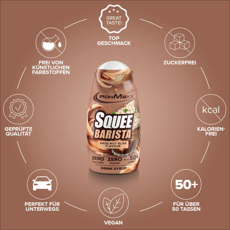 SqueeBarista (65ml) - Hazelnut Bliss