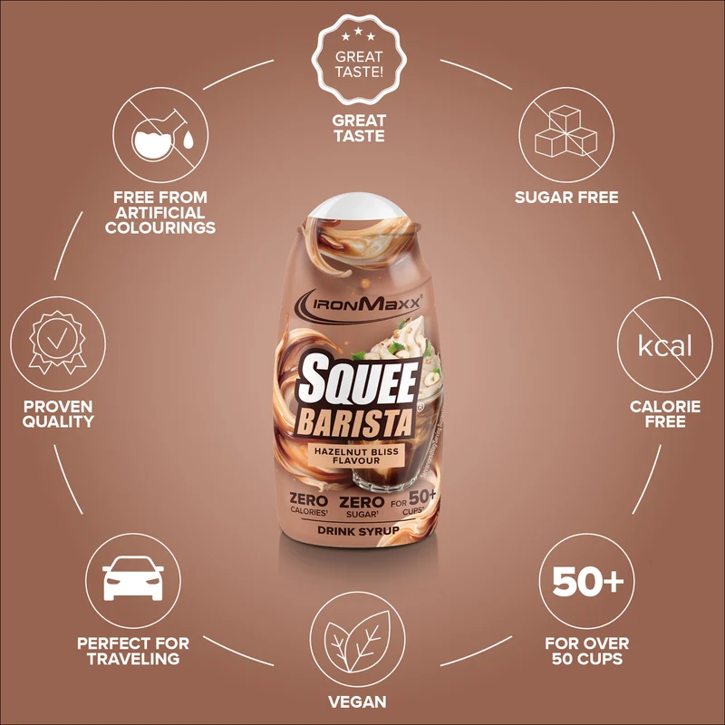 SqueeBarista (65ml) - Hazelnut Bliss