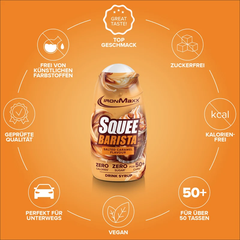 SqueeBarista (65ml) - Salted Caramel