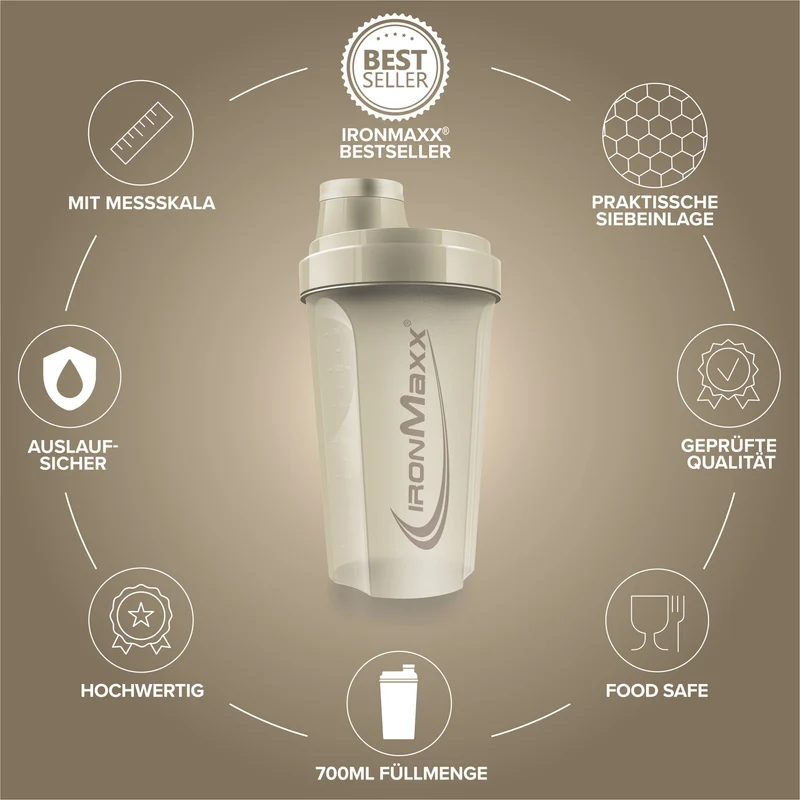 Shaker (700ml) - Sandstone Beige