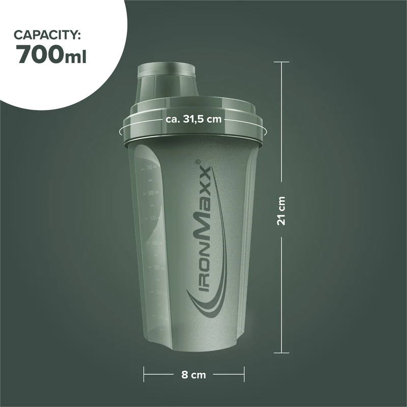 Shaker (700ml) - Mineral Green
