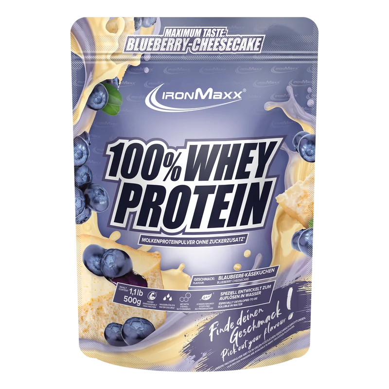 100% Whey Protein (500g) - Blueberry Cheesecake
