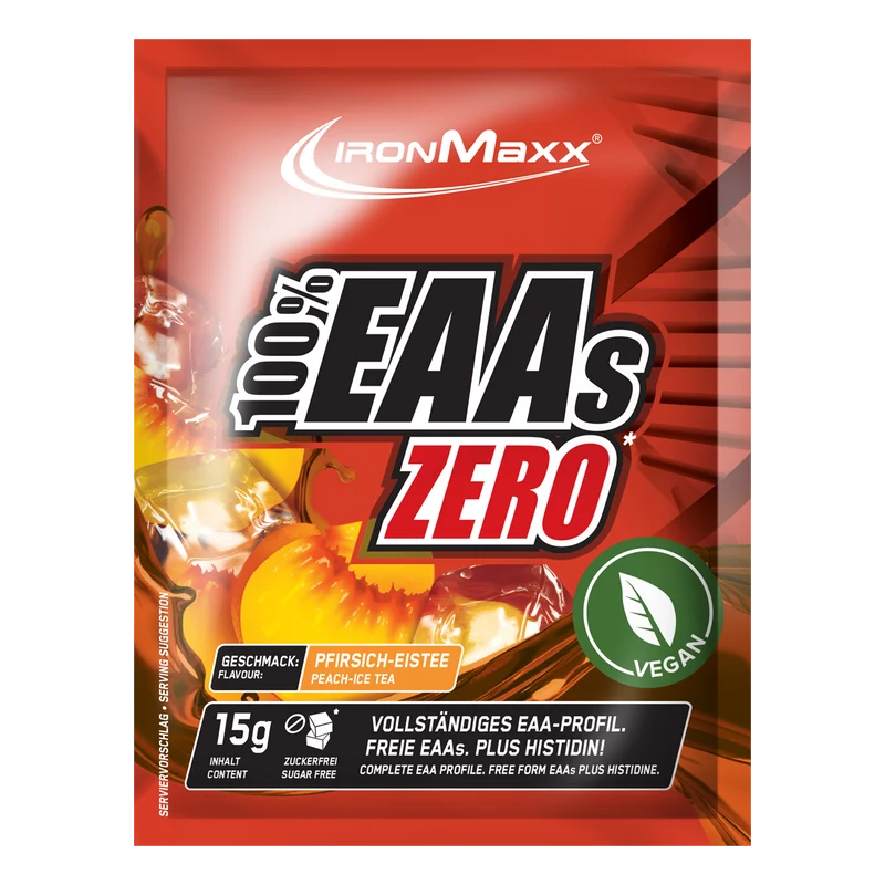 100% EAAs Zero (15g) - Peach Ice Tea
