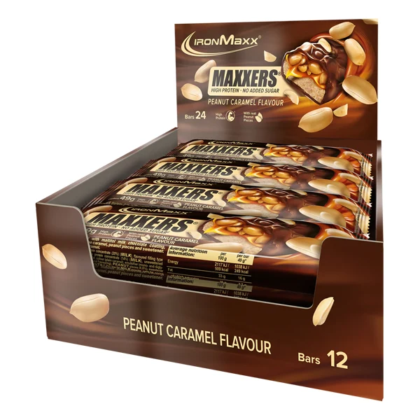 IronMaxx MAXXERS HIGH PROTEIN Bar, 12x49g