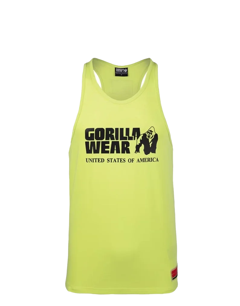 Gorilla Wear - Klassisches Tanktop - Wild Lime