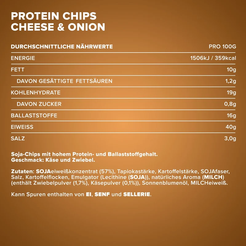 Protein Chips 40 (50g) - Cheese & Onion