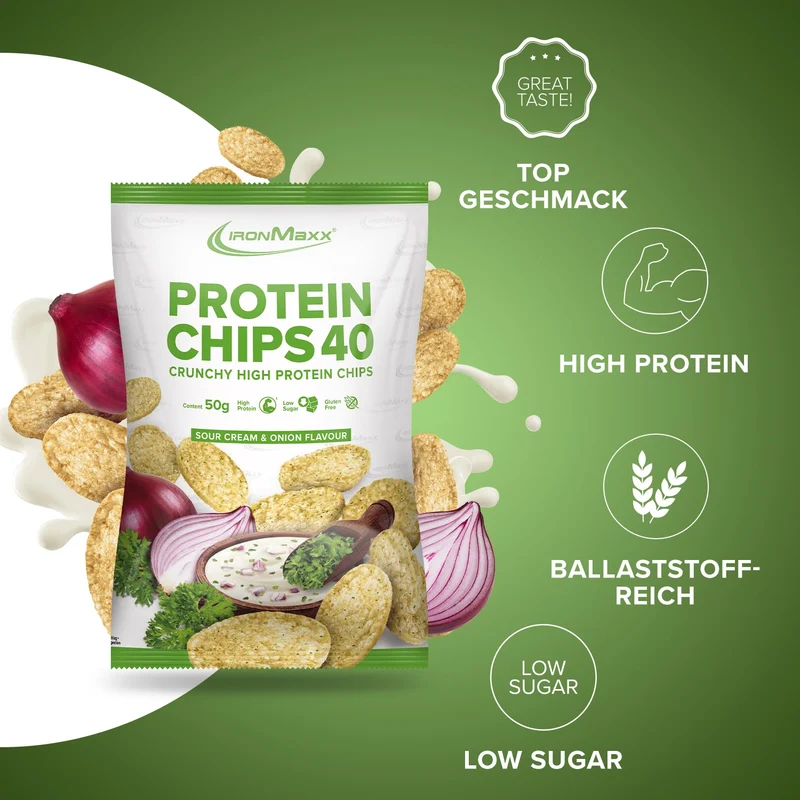 Protein Chips 40 (50g) - Sour Cream & Onion