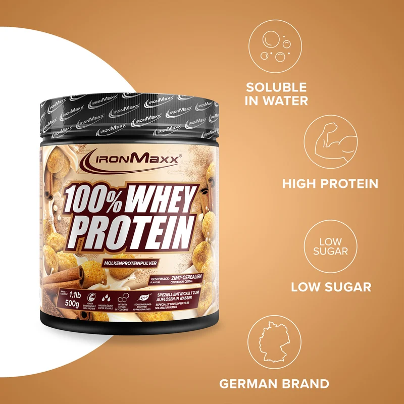 100% Whey Protein (500g) - Cinnamon Cereal