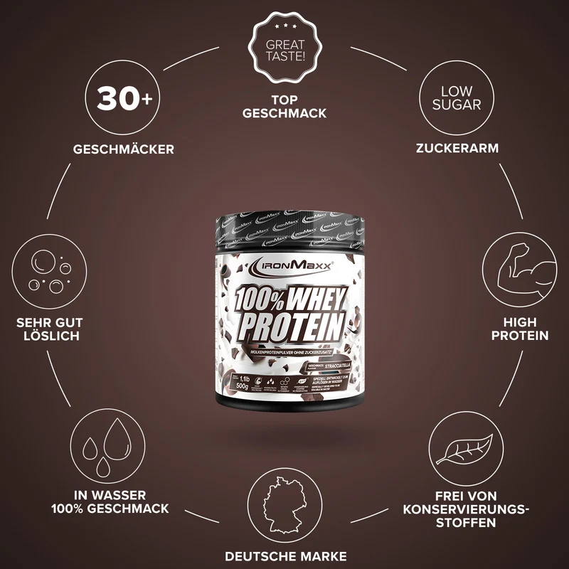 100% Whey Protein (500g) - Stracciatella