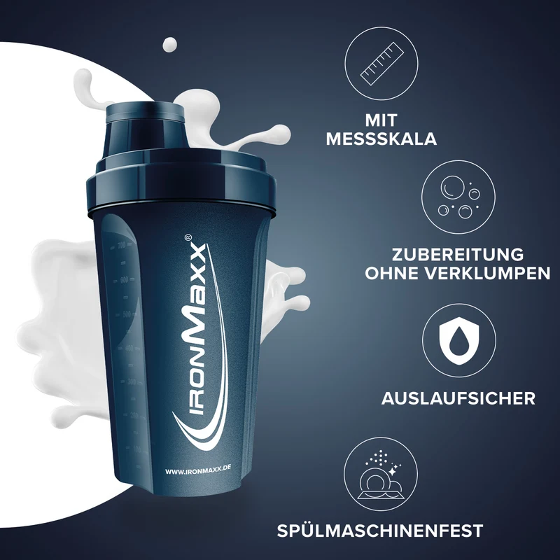 Shaker (700ml) - Mistle Blue