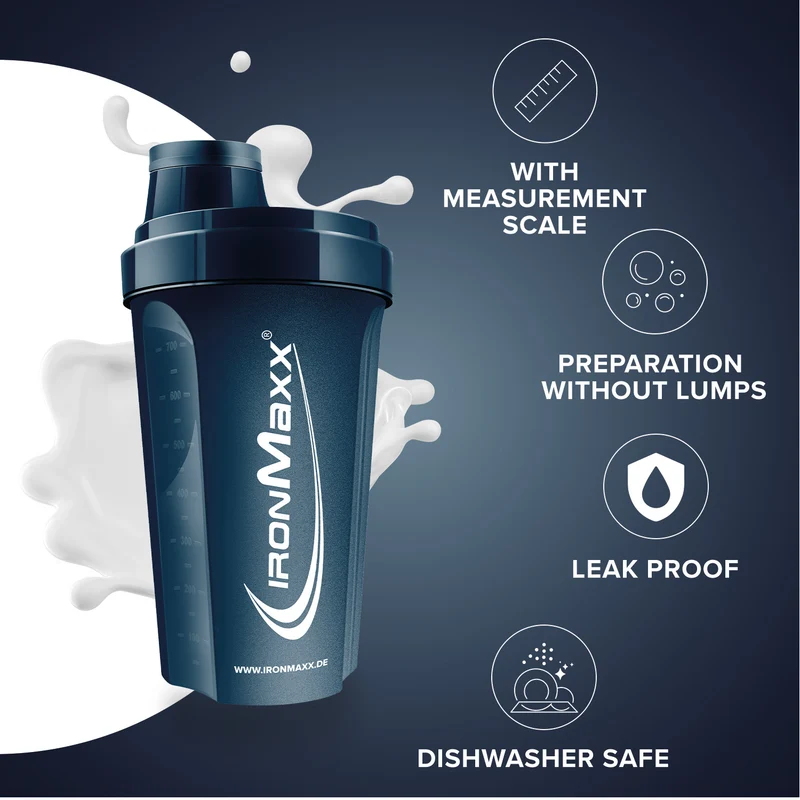 Shaker (700ml) - Mistle Blue