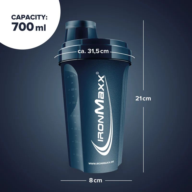 Shaker (700ml) - Mistle Blue