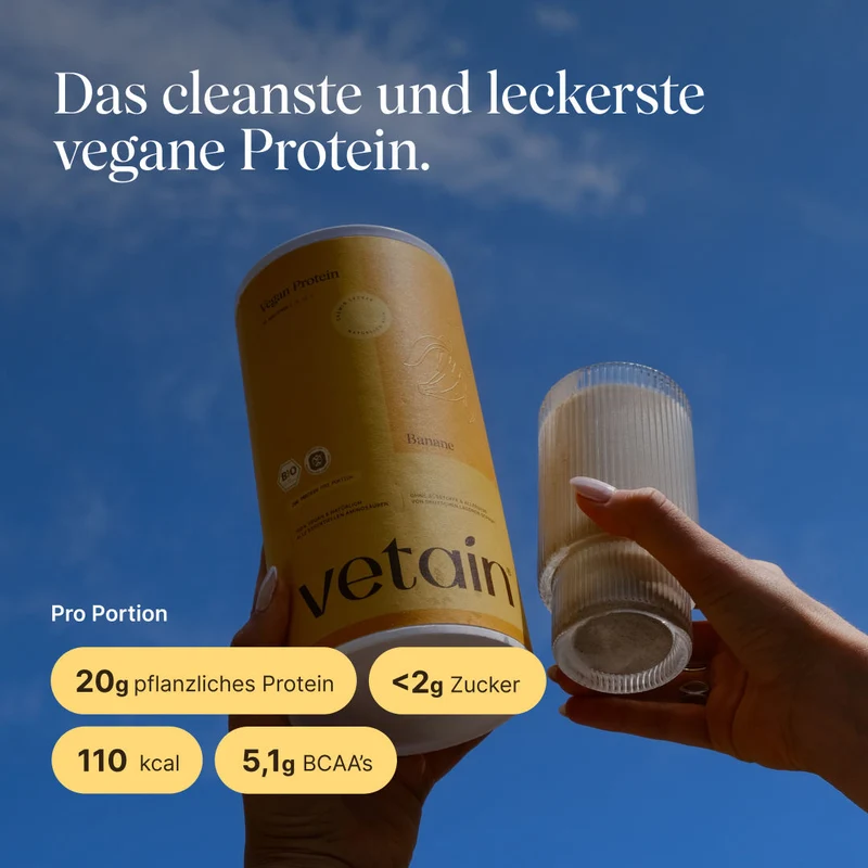 Vegan Protein Banane (540g/BIO)