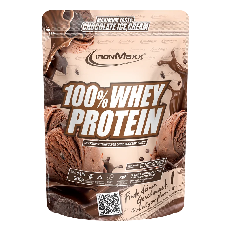 100% Whey Protein (500g) - Ice Cream Chocolate