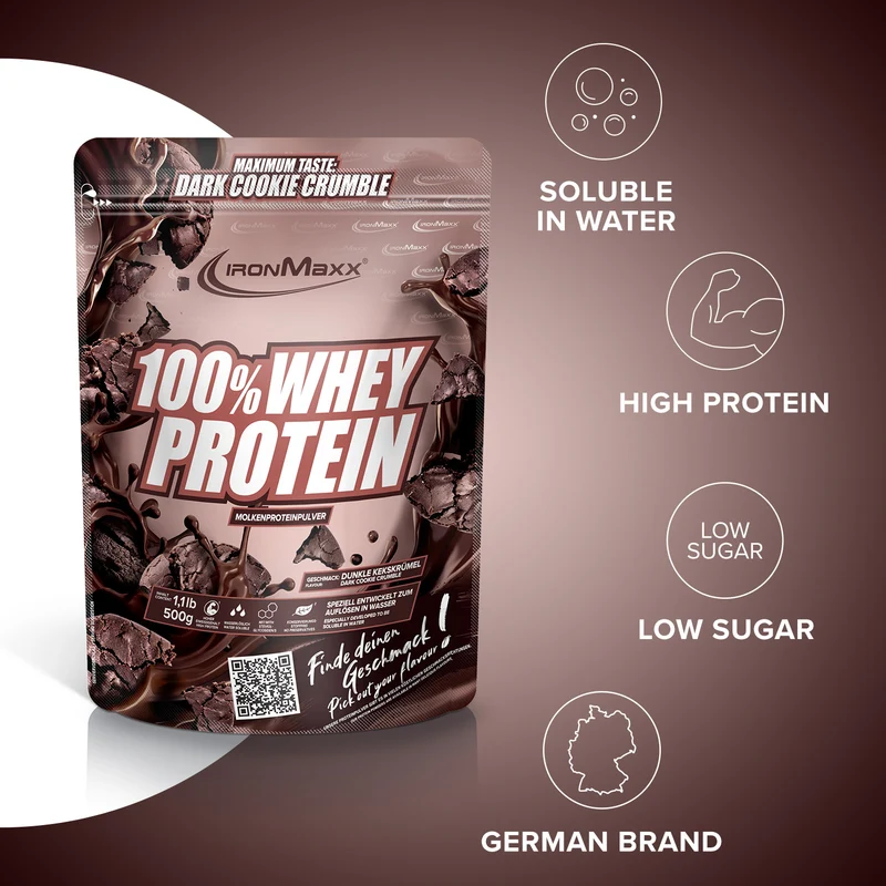 100% Whey Protein (500g) - Dark Cookie Crumble