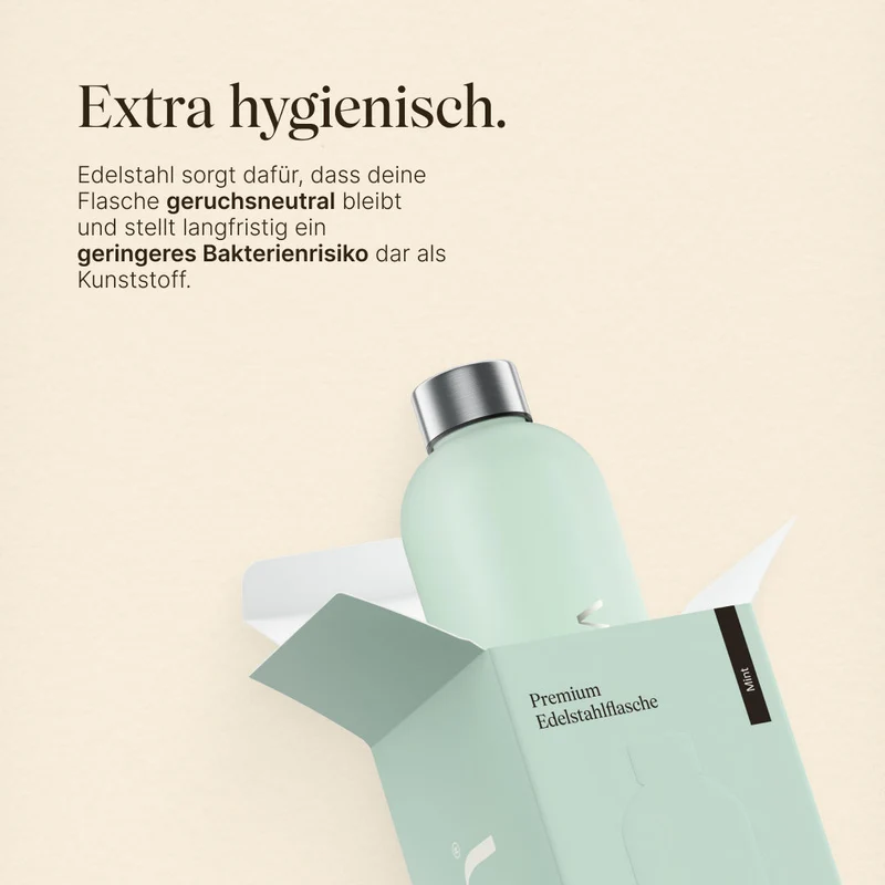 Vetain Edelstahl Trinkflasche (1000ml)