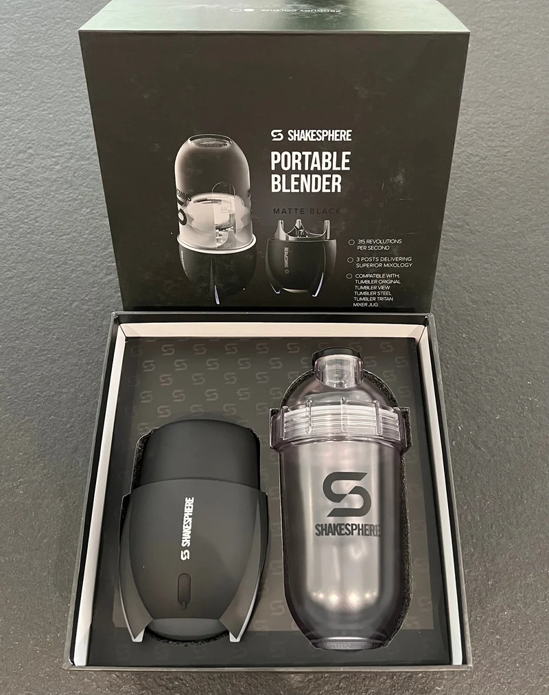 Portable Blender E-Lid Matte Black