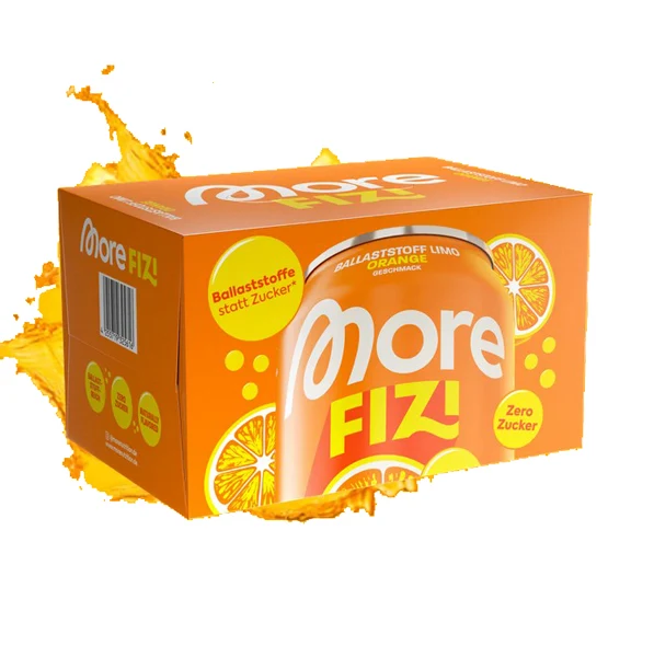 More Nutrition MORE FIZI DRINK, 6x 330 ml Dose