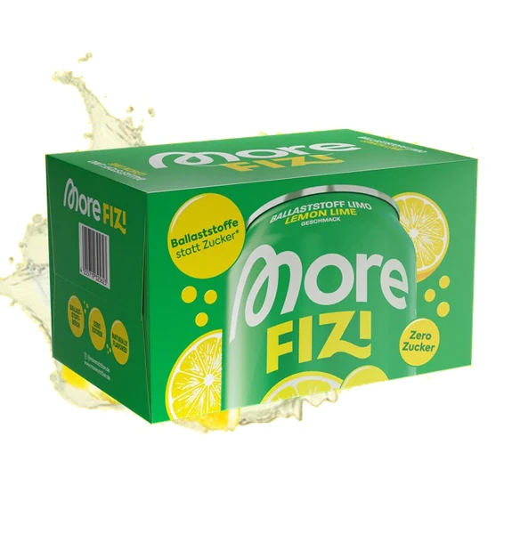 More Nutrition MORE FIZI DRINK, 6x 330 ml Dose