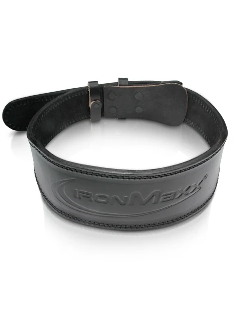 Premium Lifting Belt Black Leather - L