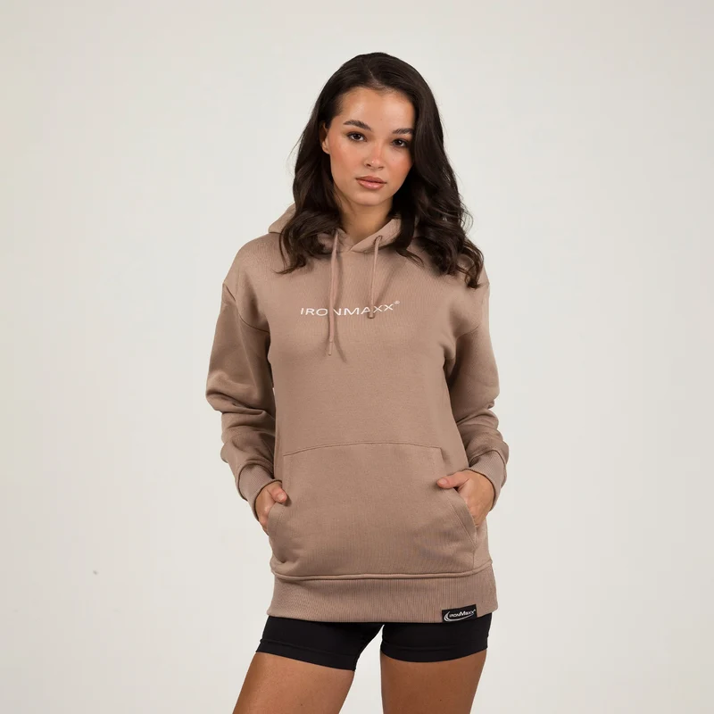 Hoodie Beige Unisex - XXL