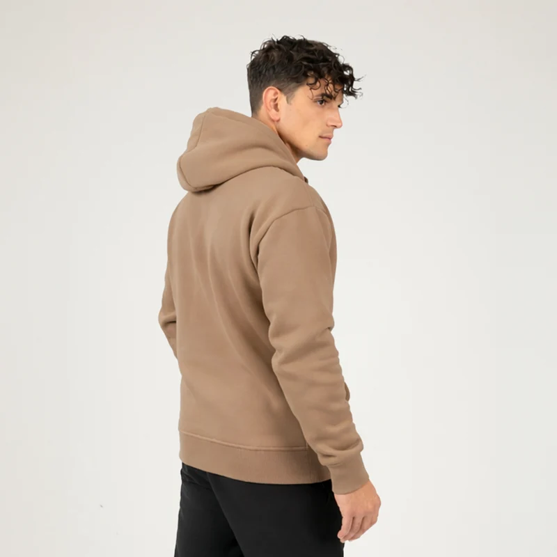 Hoodie Beige Unisex - XXL