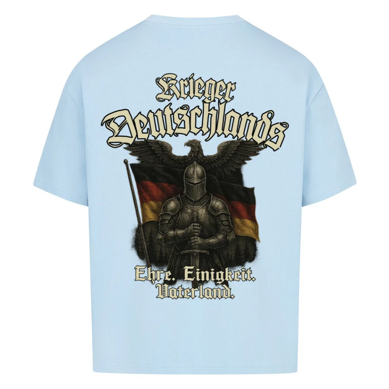 Krieger Detschlands - Premium Oversized Shirt Backprint