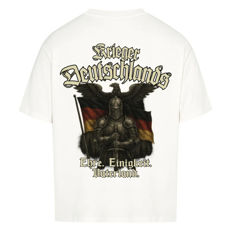 Krieger Detschlands - Premium Oversized Shirt Backprint
