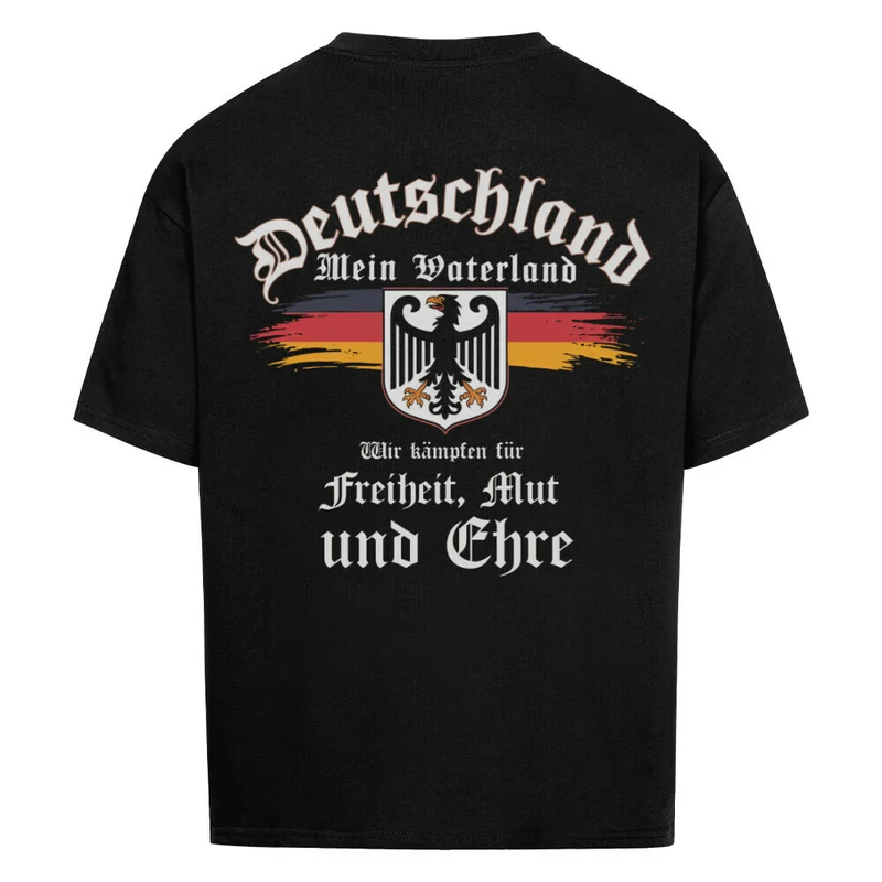 Vaterland - Premium Oversized Shirt Backprint