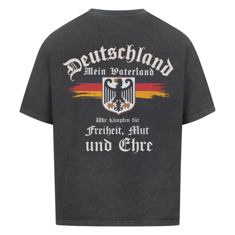 Vaterland - Premium Oversized Shirt Backprint