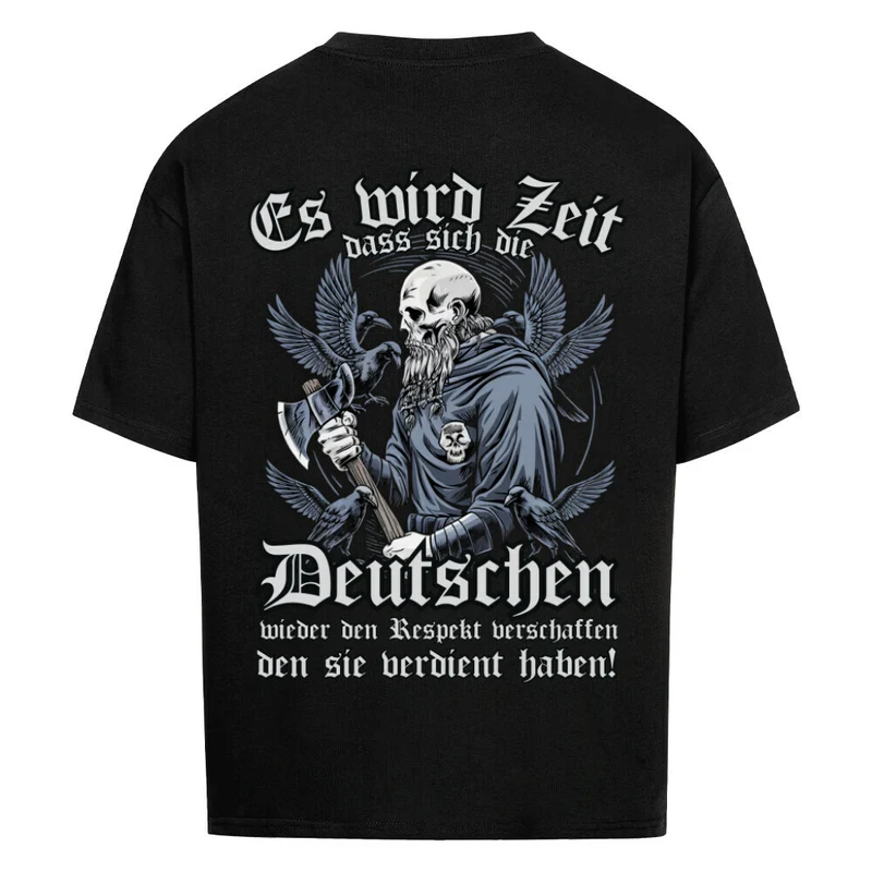 Deutscher Respekt - Premium Oversized Shirt Backprint