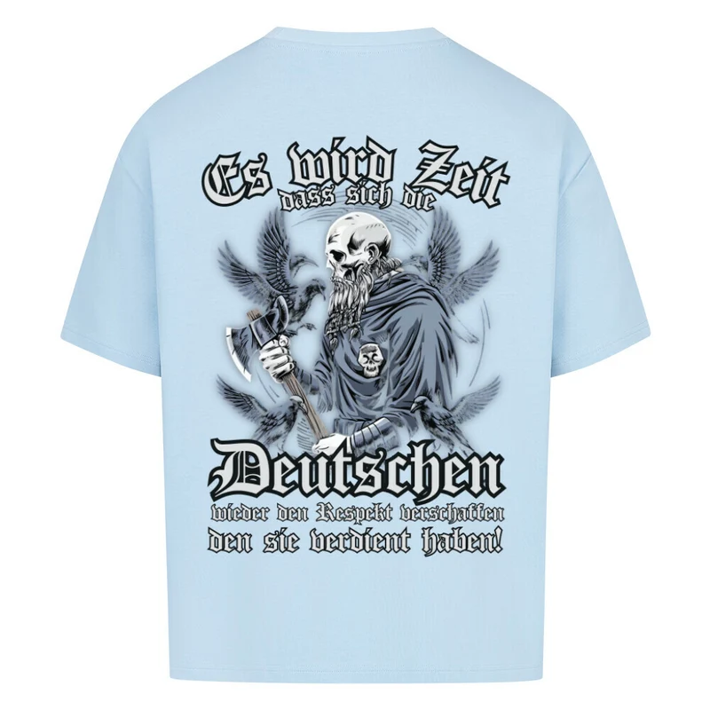 Deutscher Respekt - Premium Oversized Shirt Backprint