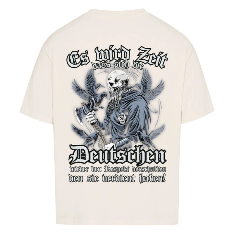 Deutscher Respekt - Premium Oversized Shirt Backprint