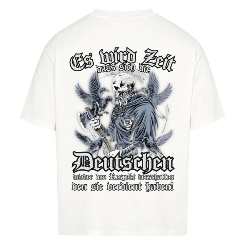 Deutscher Respekt - Premium Oversized Shirt Backprint