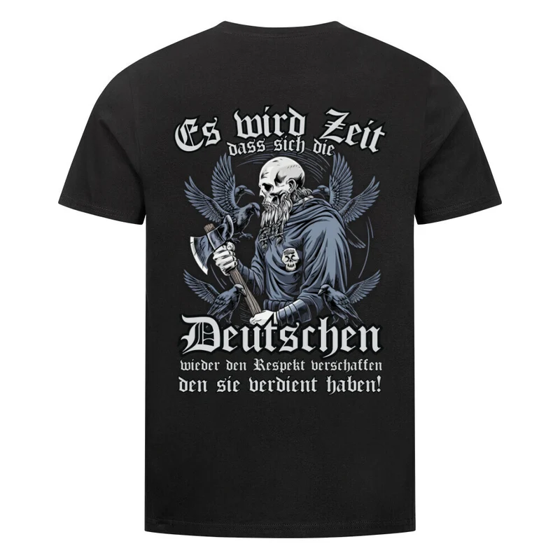 Deutscher Respekt - Herren Premiumshirt Backprint