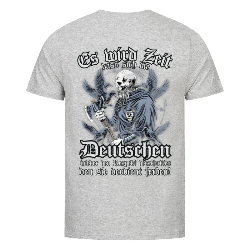 Deutscher Respekt - Herren Premiumshirt Backprint