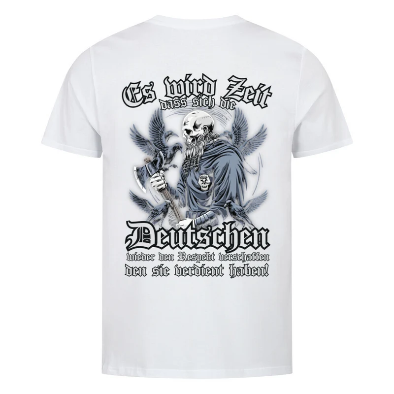 Deutscher Respekt - Herren Premiumshirt Backprint