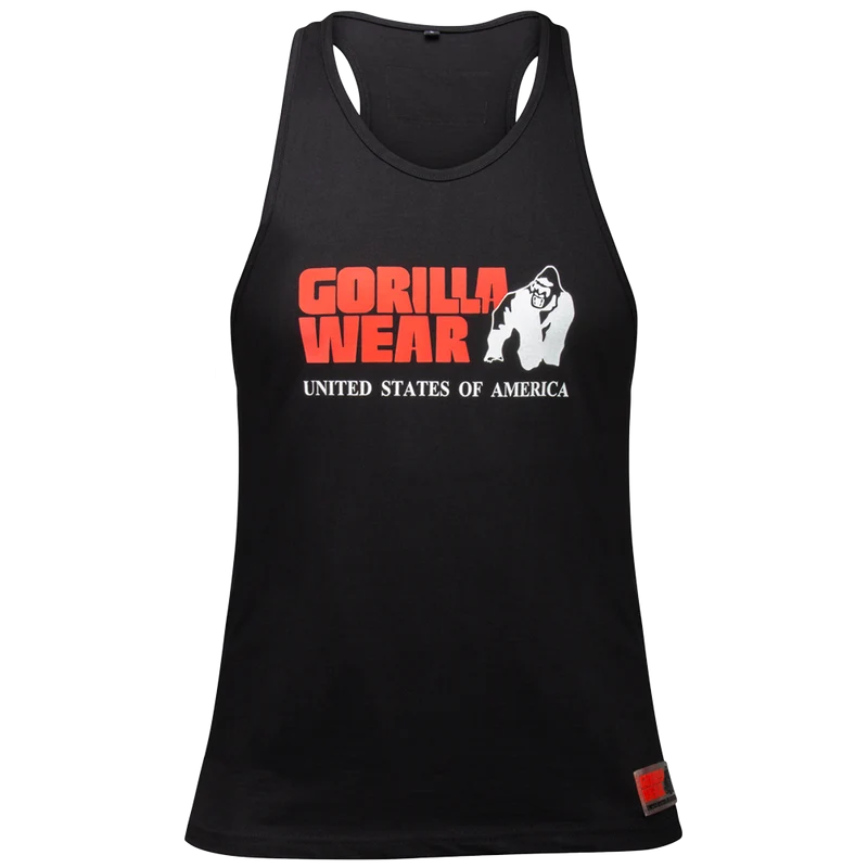 Gorilla Wear - Klassisches Tanktop - Schwarz