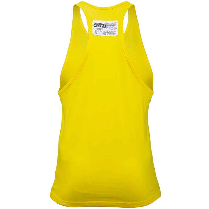 Gorilla Wear - Klassisches Tanktop - Gelb