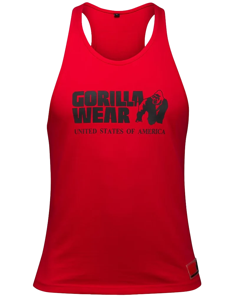 Gorilla Wear - Klassisches Tanktop - Rot