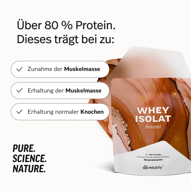Whey-Isolat Pulver aus Weidemilch