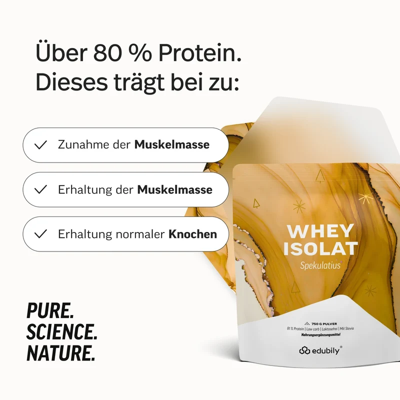 Whey-Isolat Pulver aus Weidemilch
