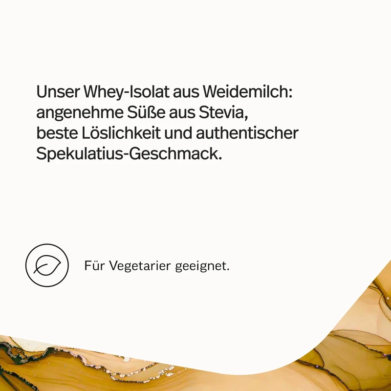 Whey-Isolat Pulver aus Weidemilch