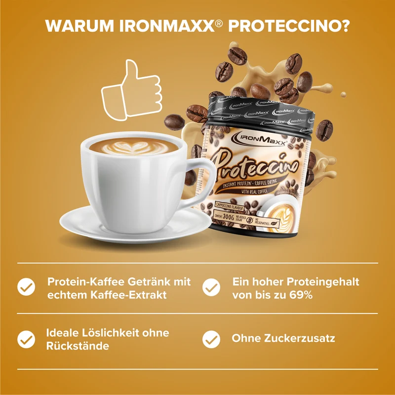 Proteccino (300g) - Cappuccino Flavour