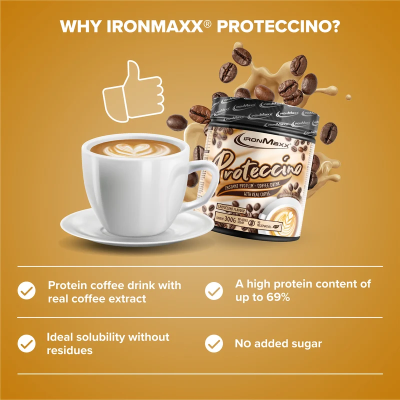 Proteccino (300g) - Cappuccino Flavour
