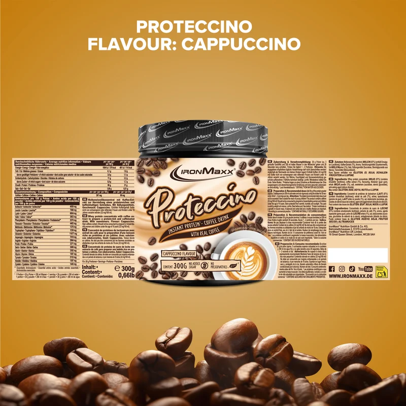 Proteccino (300g) - Cappuccino Flavour