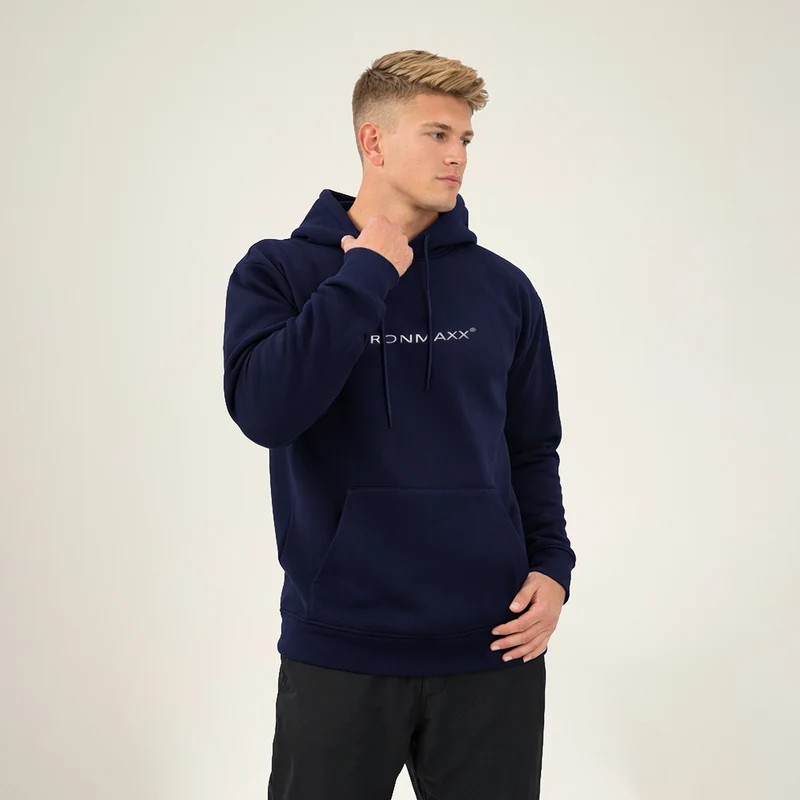 Hoodie Dunkelblau Unisex - XXL