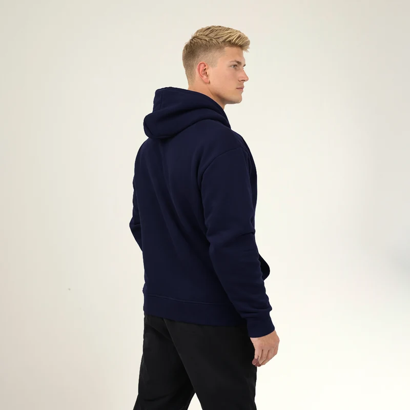 Hoodie Dunkelblau Unisex - XXL