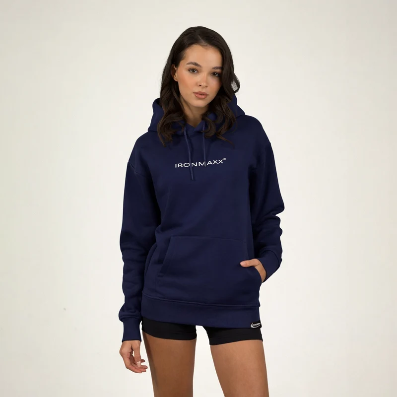 Hoodie Dunkelblau Unisex - XXL