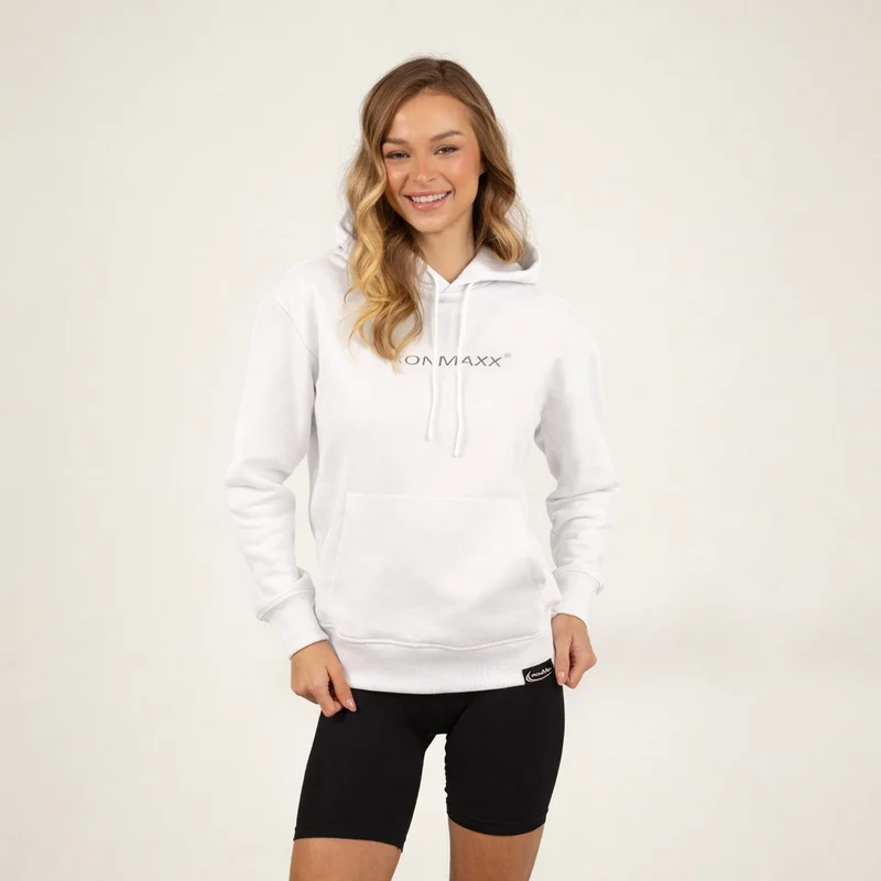 Hoodie Weiß Unisex - XL
